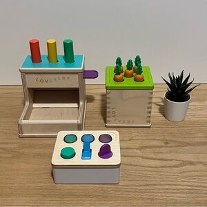 Lovevery Wooden Toy Lot